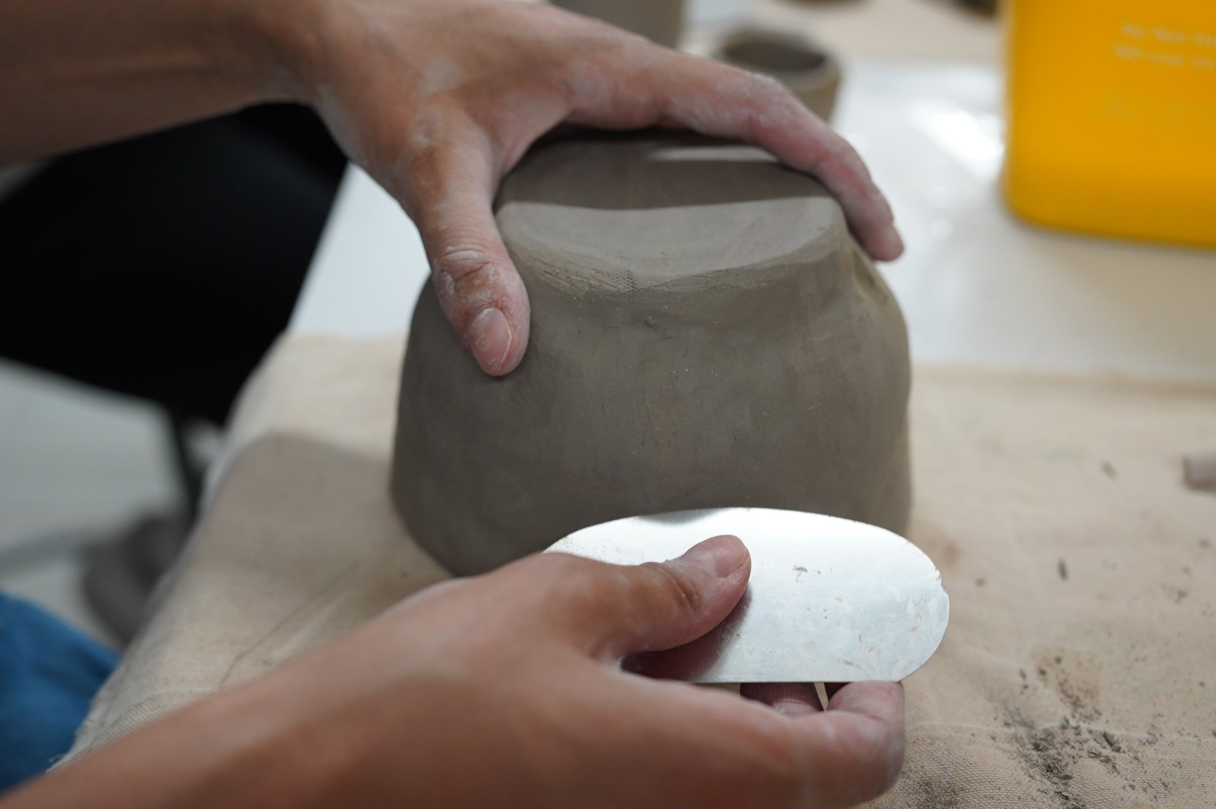 Basic Pottery Tools for Wheel Throwing