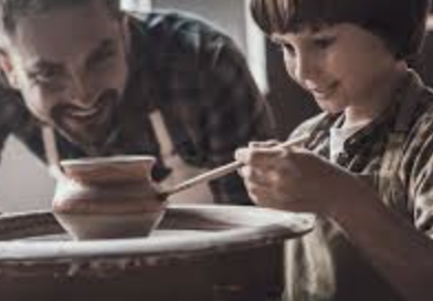 Fathers day pottery