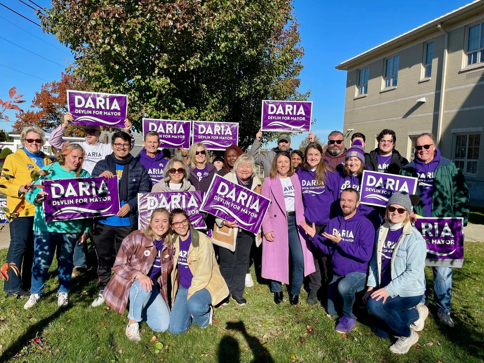 Polls are officially closed! 💜 Thank you for your incredible support and energy every step of the way. Stay tuned for updates. #ThankYouErie #DariaForErie #ForwardTogether