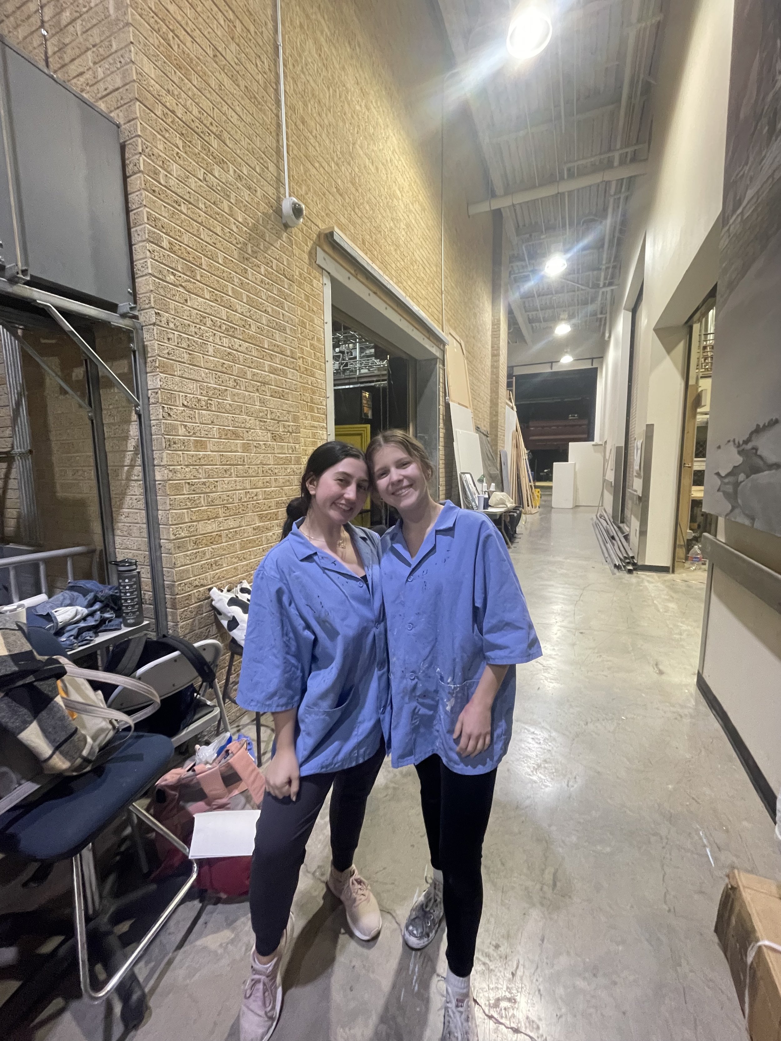 Charise Pisani and Devan Delugo Painting!