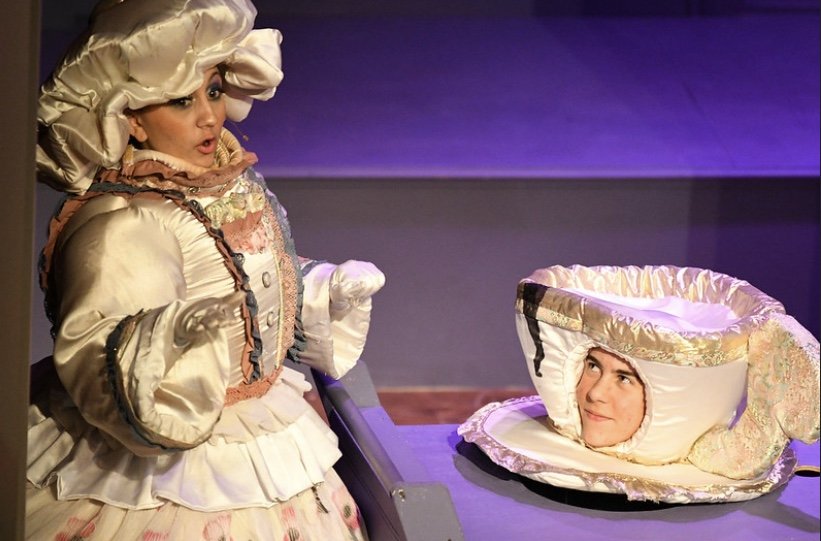 "Mrs. Potts" in Beauty and the Beast (St. Ignatius College Prep)