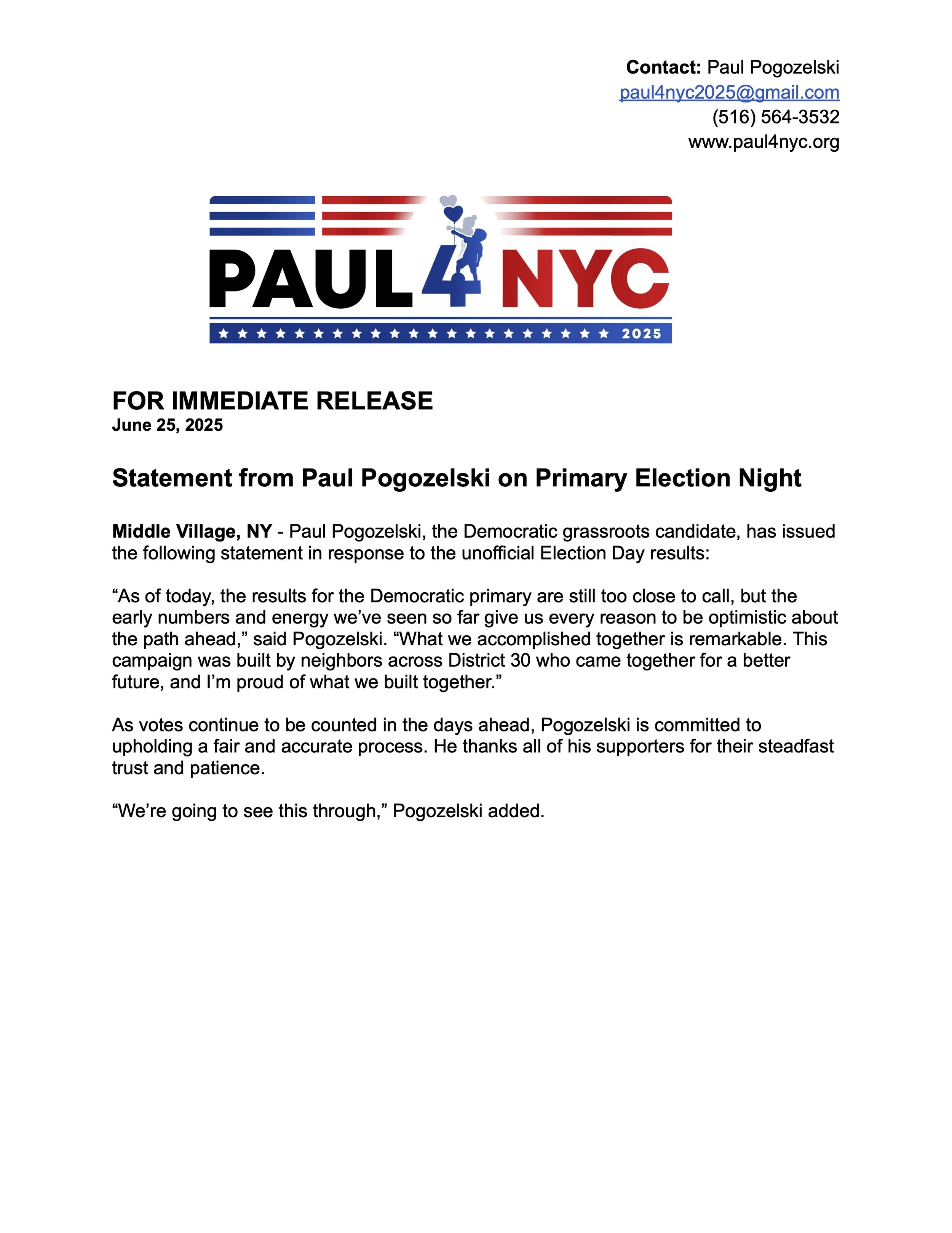 Paul4NYC Election Night Statement.jpg