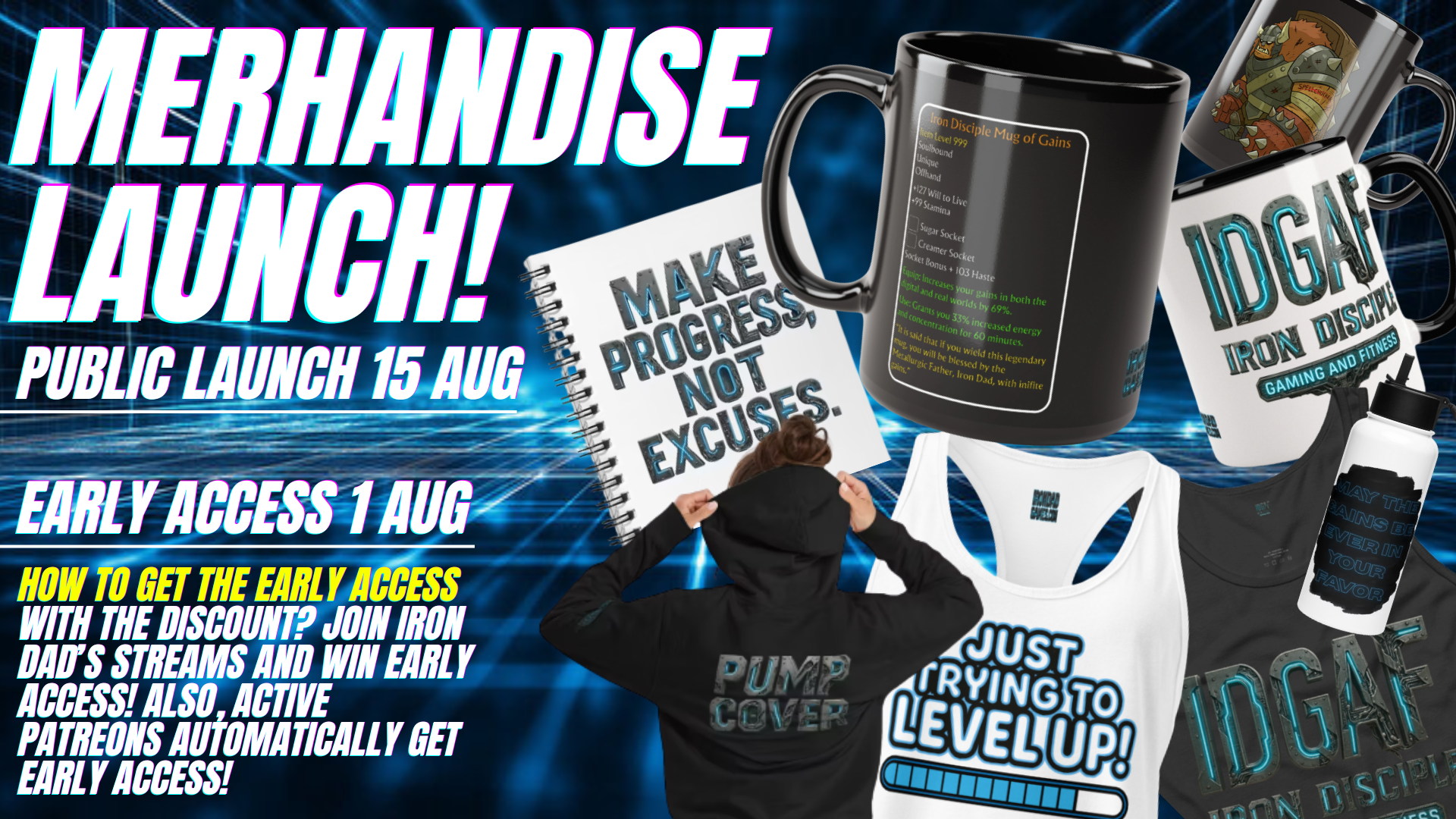 MERCH IS HERE!