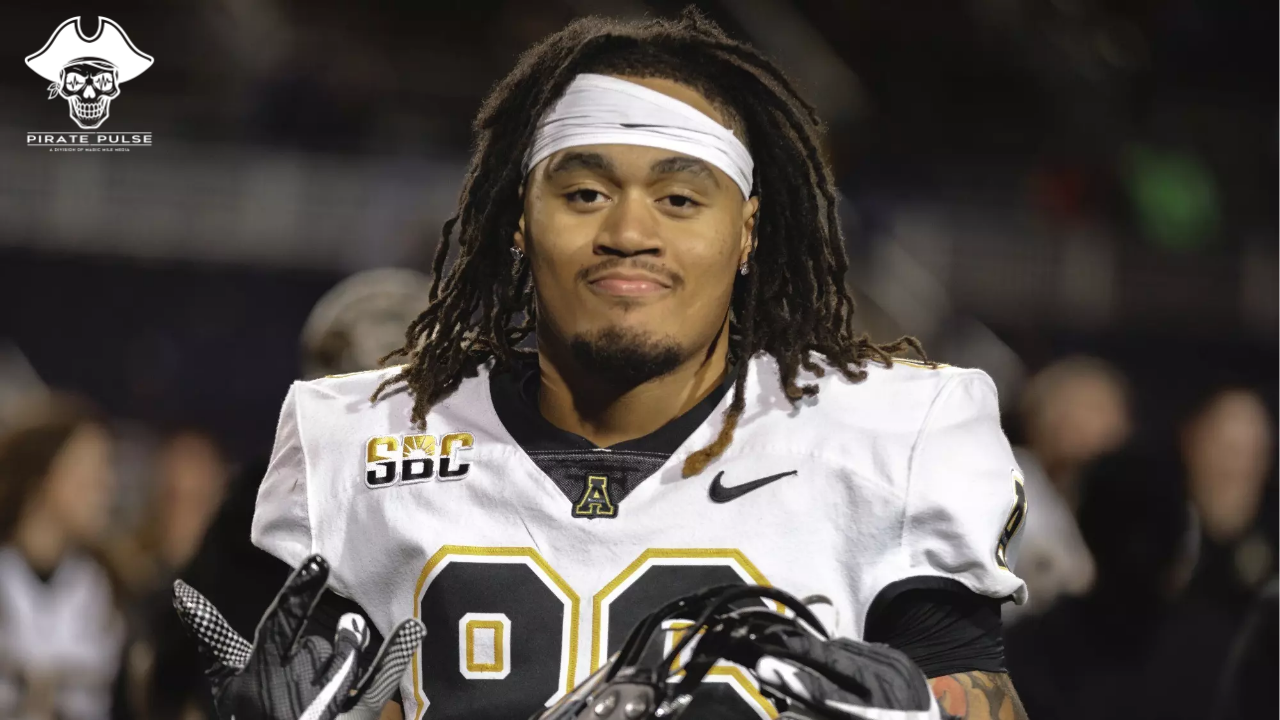 App State Tight End Kanen Hamlett Transfers to East Carolina