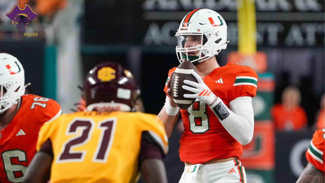 ECU Emerging as Likely Landing Spot for Miami QB Emory Williams