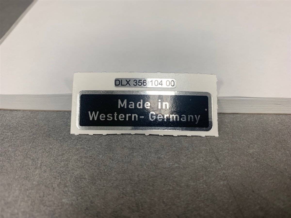 Made in Western-Germany