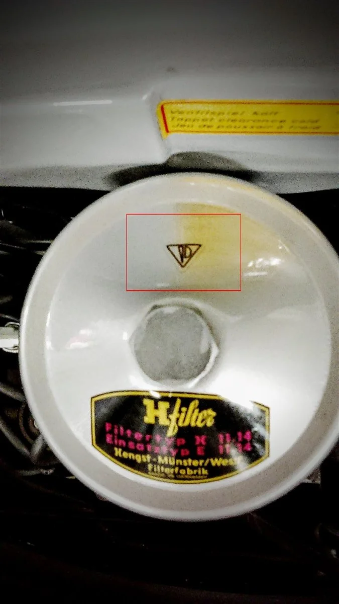 New) 356/912 Late Mann Oil Filter Canister Decal Set