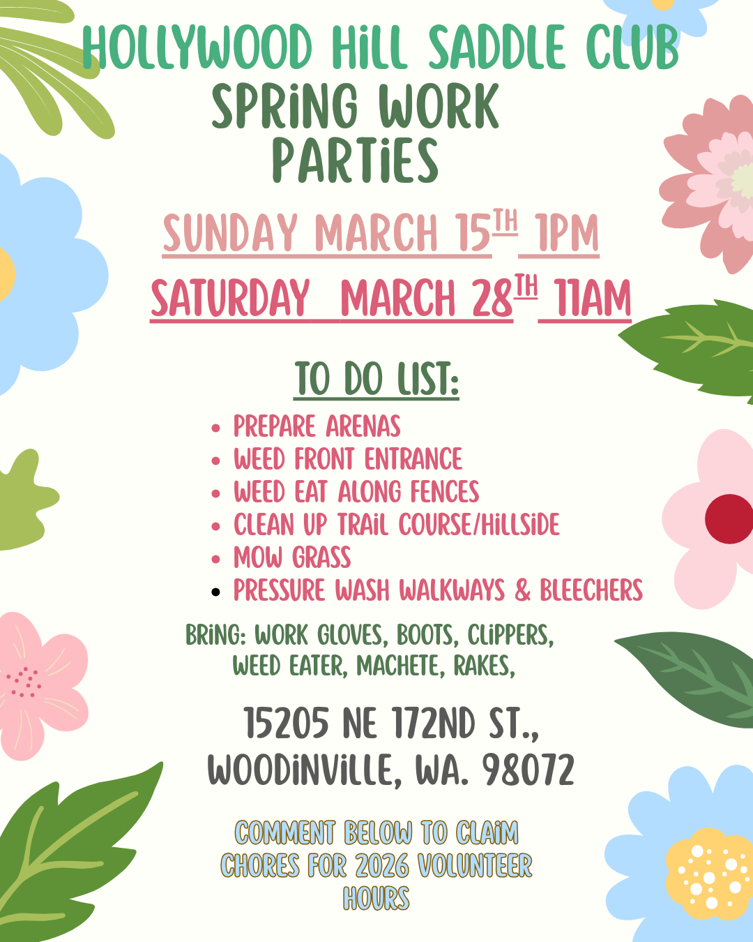 Spring work party #2
