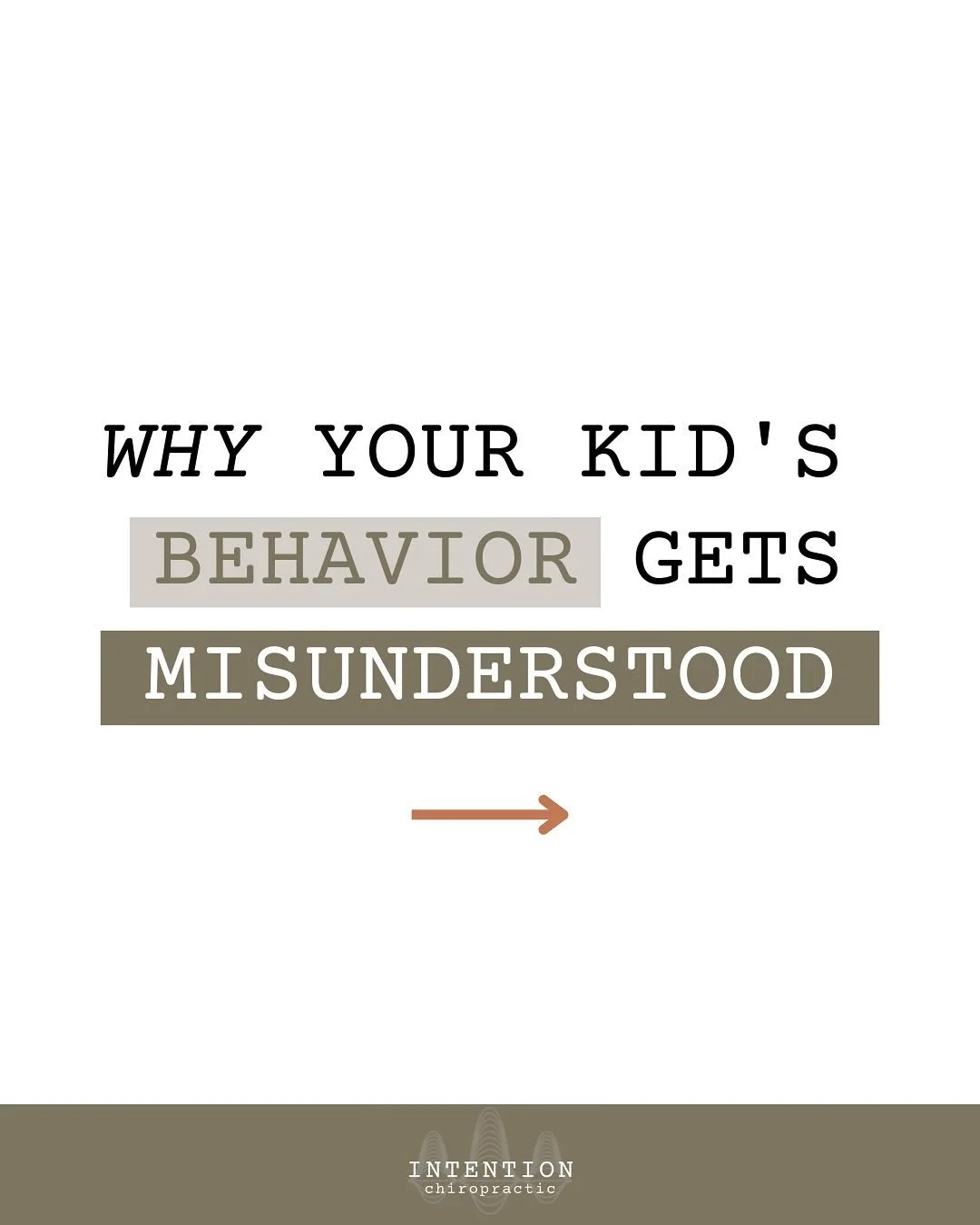 Your child isn&rsquo;t purposely misbehaving. Their nervous system just needs help regulating. That&rsquo;s what we do every day at Intention Chiropractic.

DM us to learn how Neurologically-Focused Chiropractic Care can help your child thrive. 💛

#