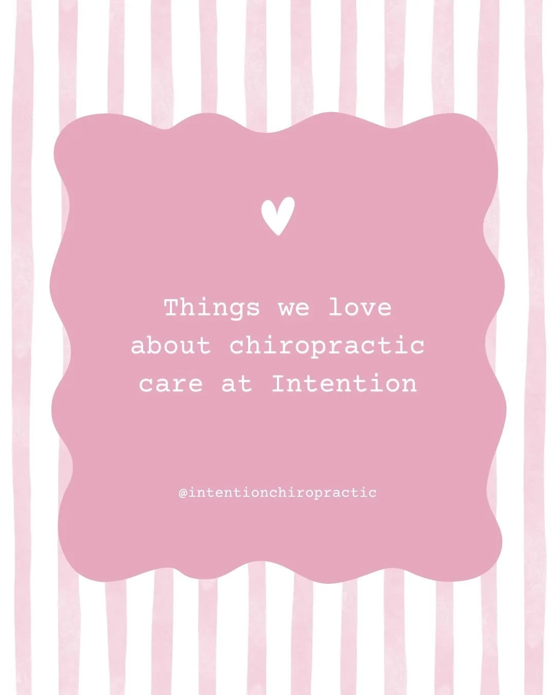 Relationship goals: You + a Nervous System that actually listens. At Intention, we&rsquo;re your partners in health, not just another stop on your to-do list. Check out what makes our neurological approach so sweet! 🍫🧠

1️⃣ Gentle &amp; Specific: W