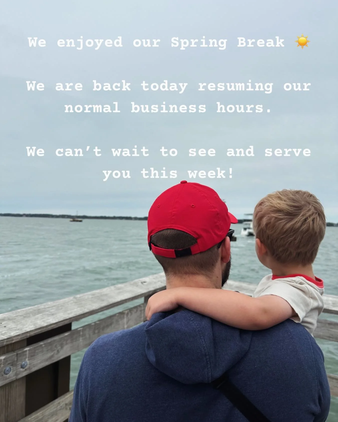 We are back from Spring Break and ready to serve you 💛 we will have normal office hours all week.

Monday: 10AM - 1PM and 3PM - 6PM
Tuesday: 3PM - 6PM
Wednesday: 10AM - 1PM
Thursday: 10AM - 1PM and 3PM - 6PM

#pediatricchiropractic #prenatalchiropra