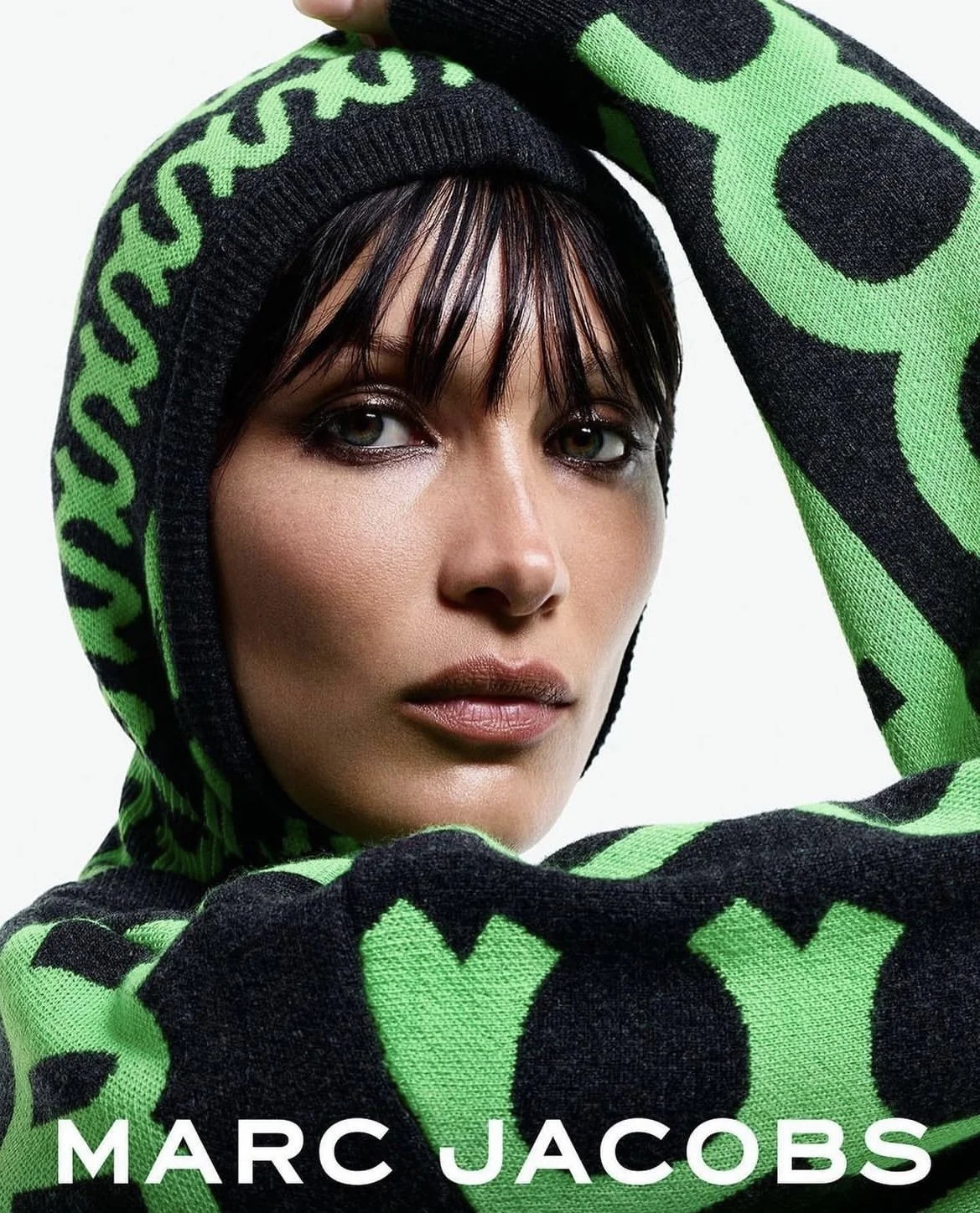  Makeup for Bella Hadid executed as first assistant to Aaron DeMey. 