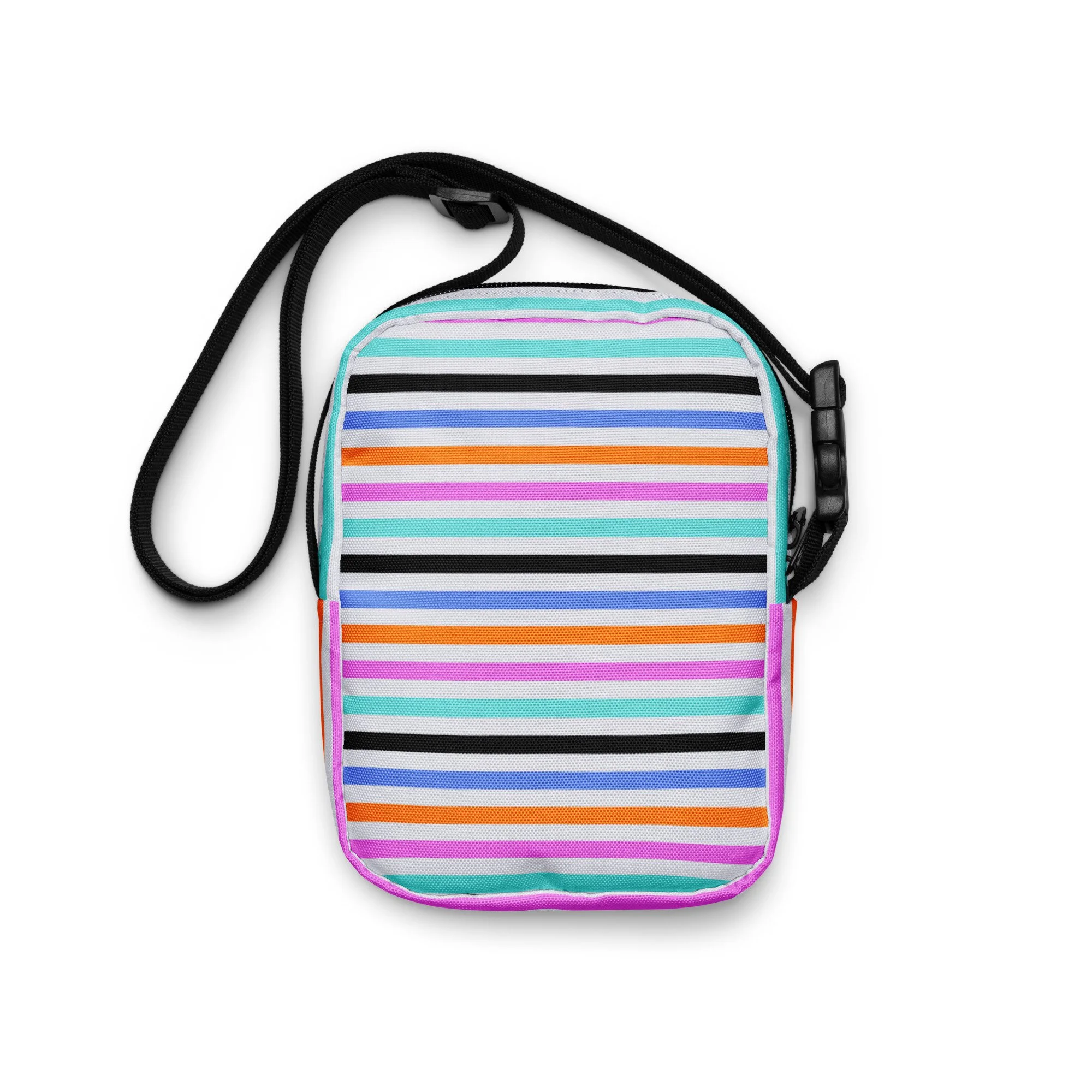 Utility Crossbody Bag - Multi Stripe