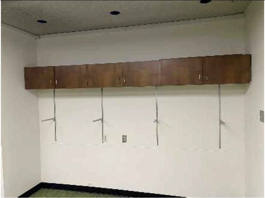 Wood wall-mounted cabinets - Quantity - 3