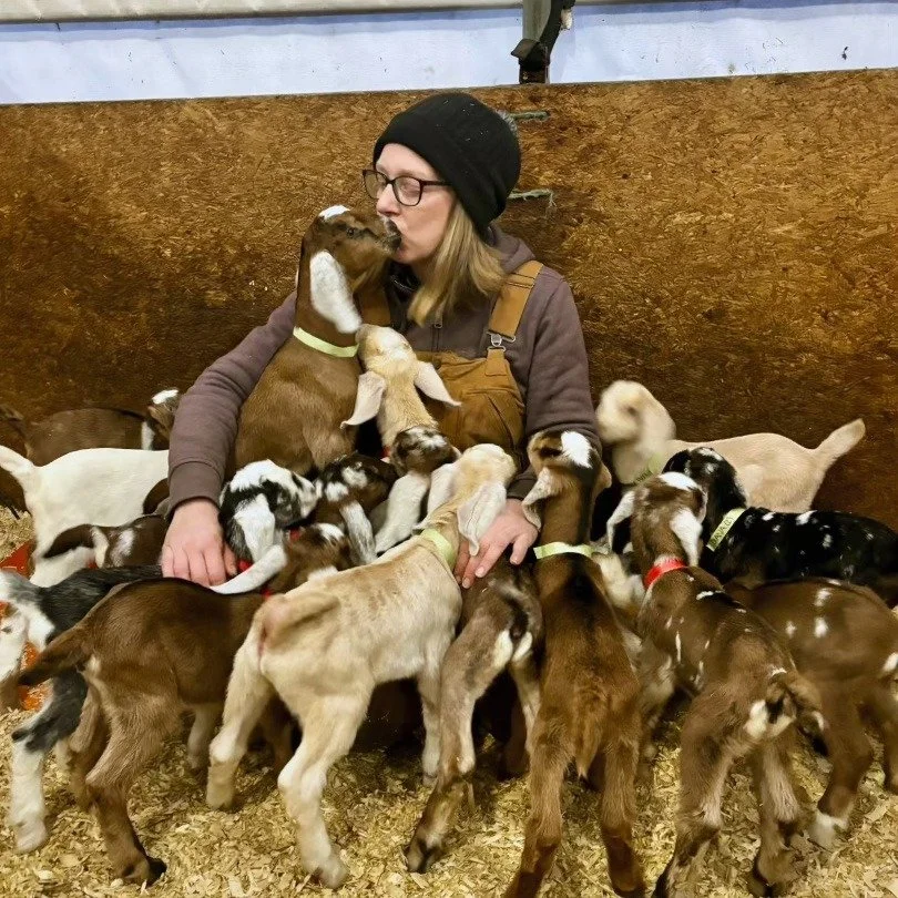 Cara and Edgwick Farm will be back this weekend in between the excitement of kidding season! They will have all their regular cheese like the most delicious feta and goat milk cheddar, as well as their amazing yogurt and fresh milk! It might be busy 