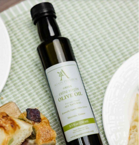 Agape Premium is back and they are bring their super fresh Greek Olive Oil! It is perfect for a light spring salad with radishes from one of our veggie vendors, dipping fresh bread from Signal Fire or All You Knead, or marinating some meat for the gr
