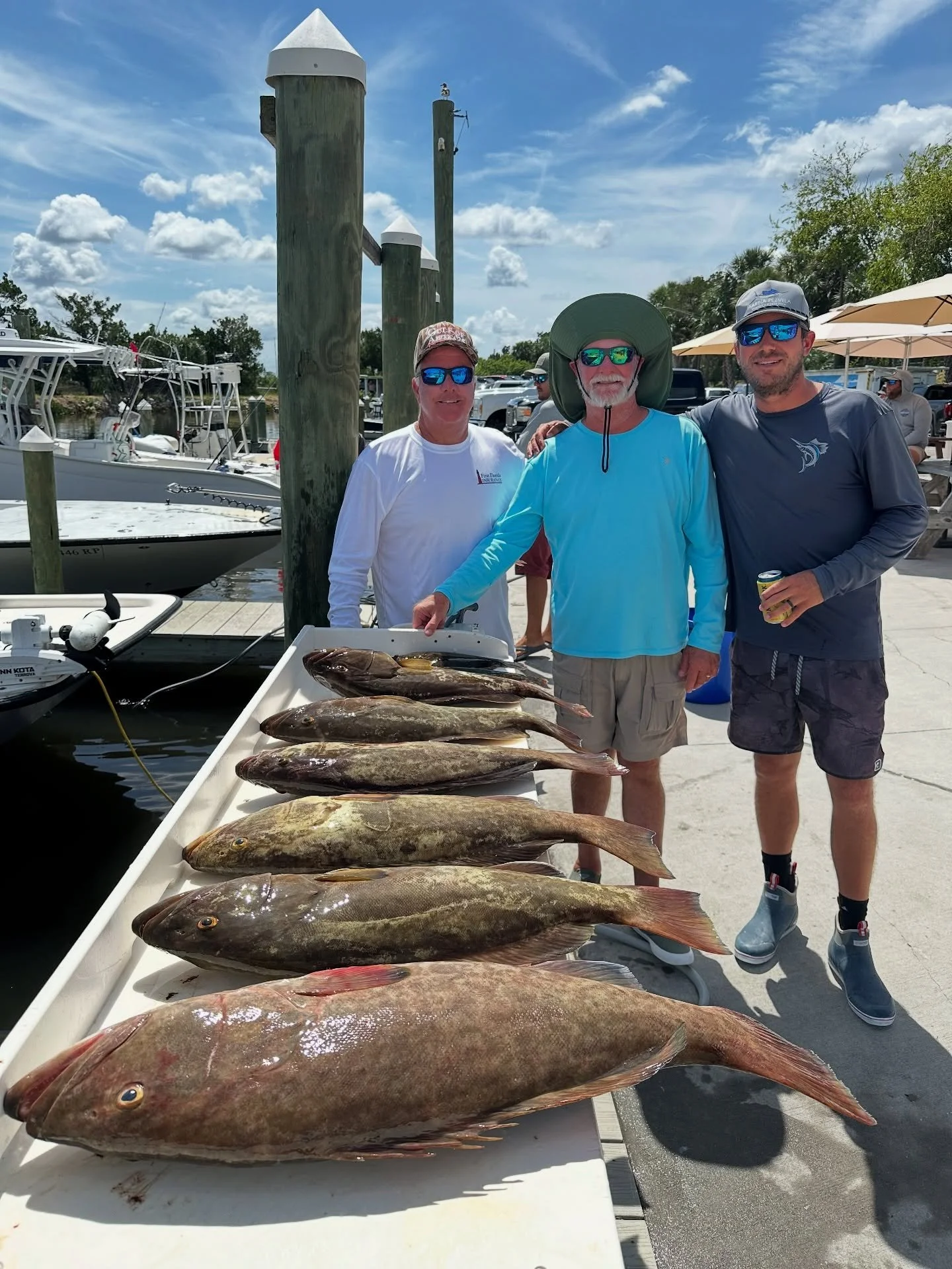 Rick and his crew put the hammer down today! Grouper season is in full swing! 

👉9043031968👈
🔥www.inshorepursuitcharters.com🔥

@shrimplanding 
@engelcoolers 
@finsbraids 
@seaworxfishing 
@sodiumfishinggear 
@stpetefishingoutfitters

  #fish #fis