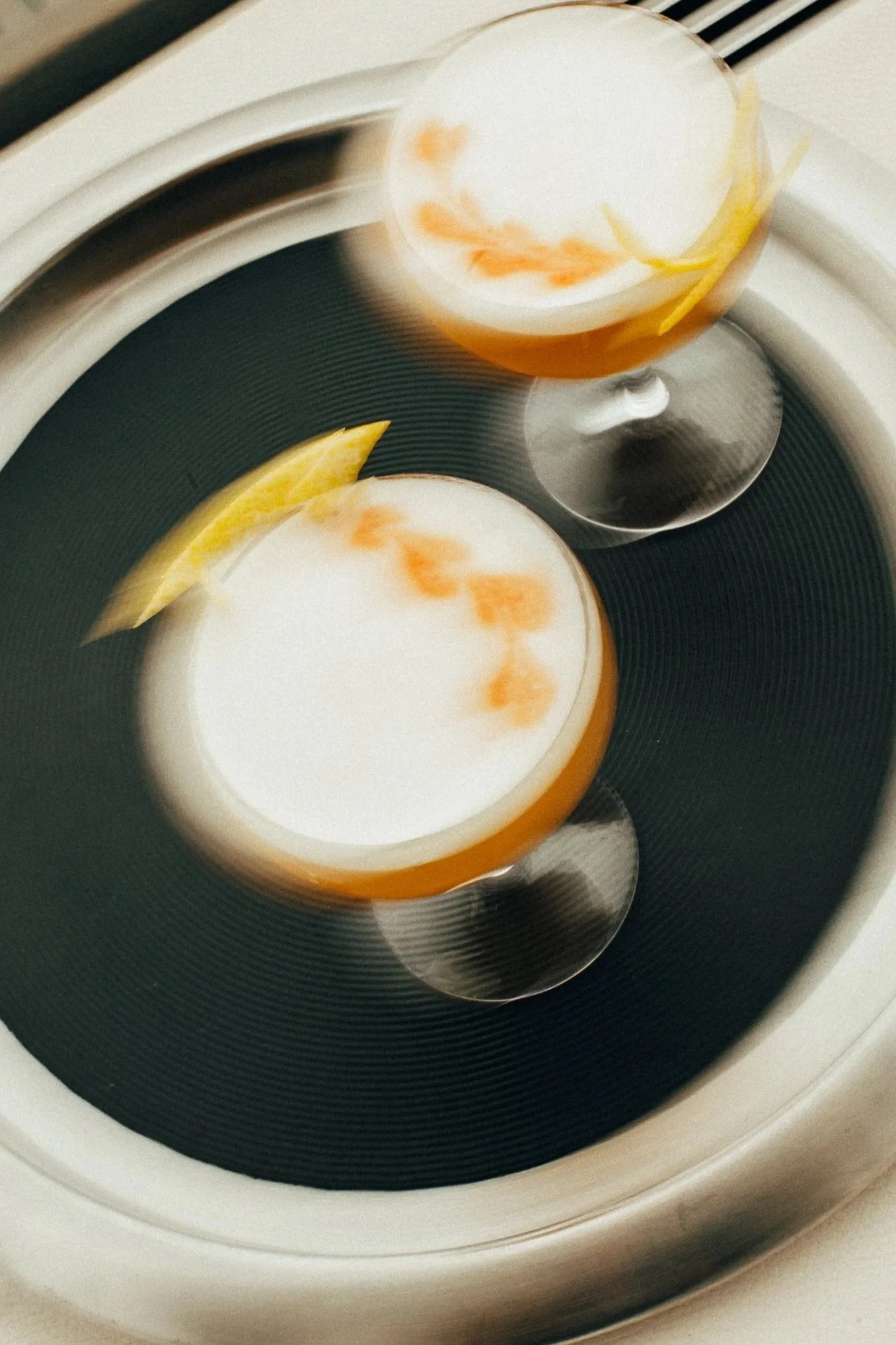 Editorial food photography cocktails for hospitality brands hotels