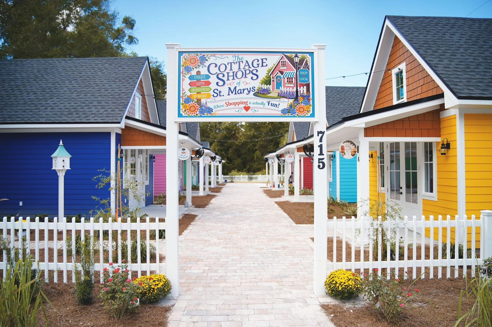Cottage Shops of St. Marys Bring a Colorful New Shopping Experience Downtown