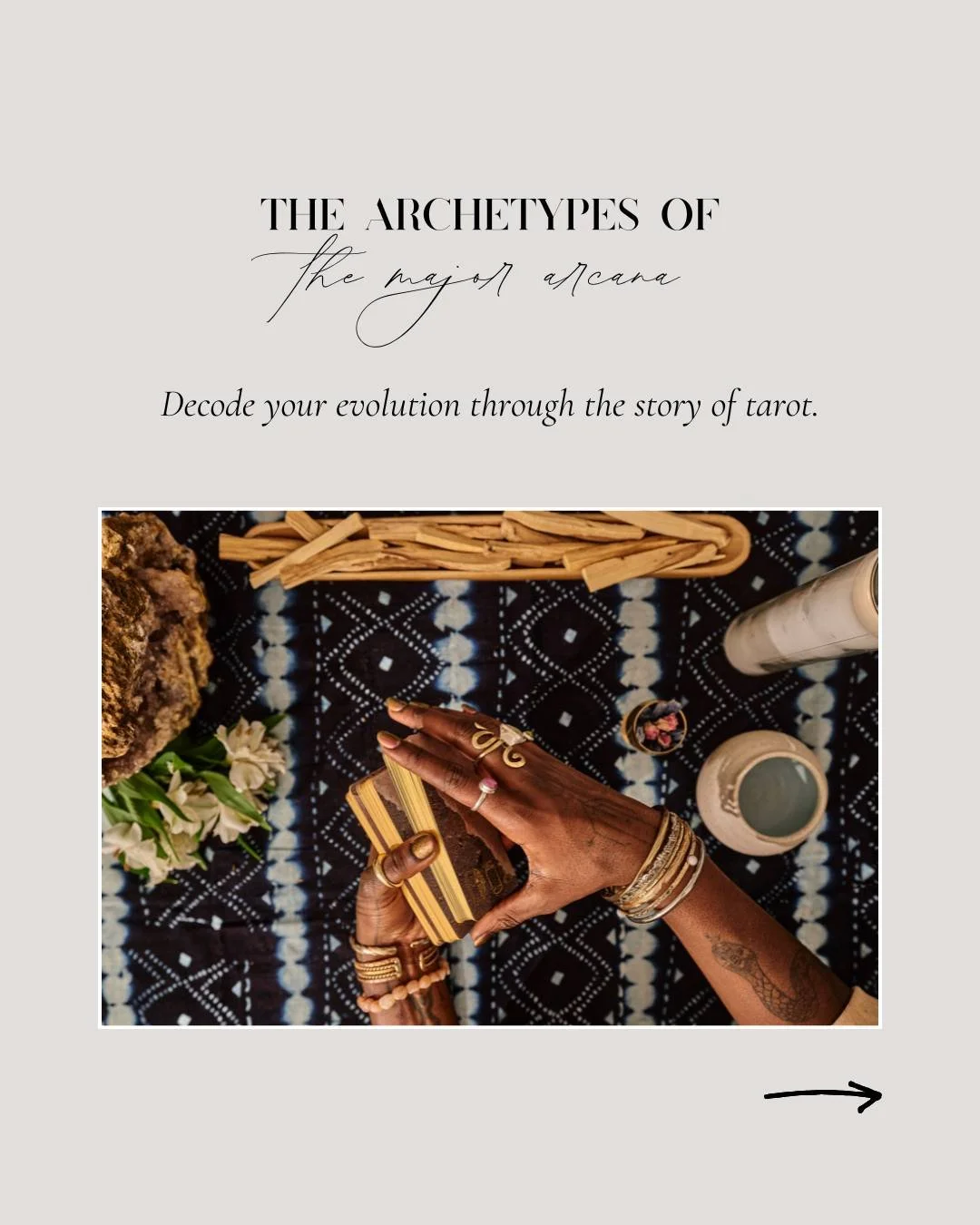 There&rsquo;s a rhythm to growth &mdash; a pattern we all meet when everything starts to shift.
These archetypes mark the moments that change us.

The Fool &mdash; the leap.
That instinct to start over, even when you can&rsquo;t see the ground yet.

