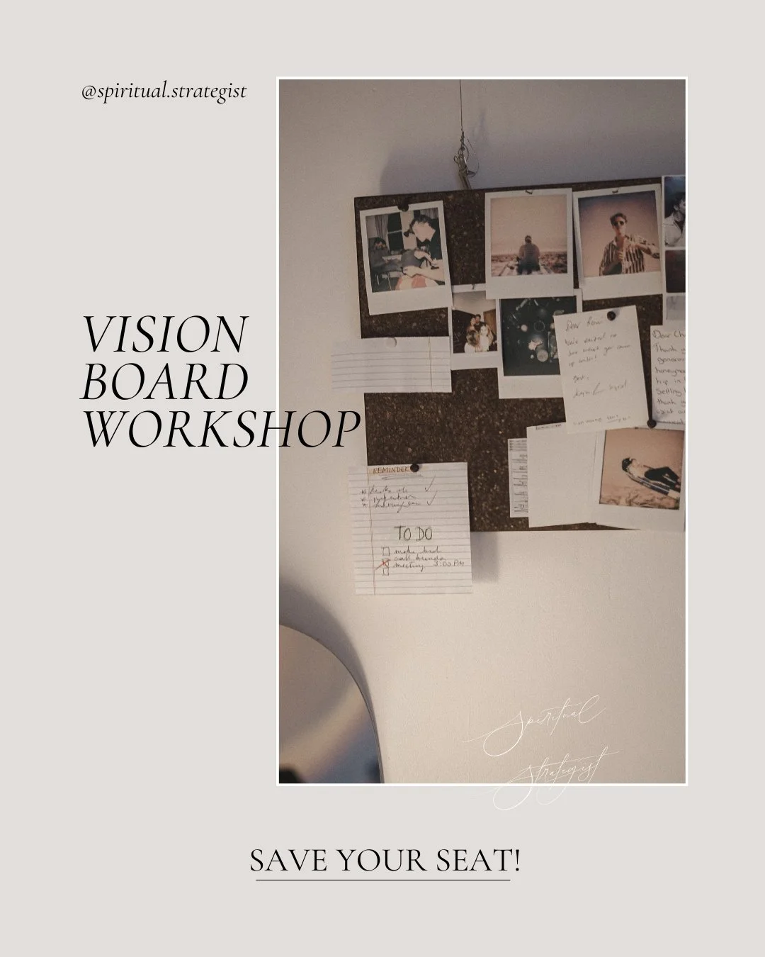 Not all vision boards are about manifesting more.

Some are about listening more closely.
Some are about naming what no longer fits.
Some are about choosing direction without forcing certainty.

This isn&rsquo;t a hustle-forward, &ldquo;dream bigger&