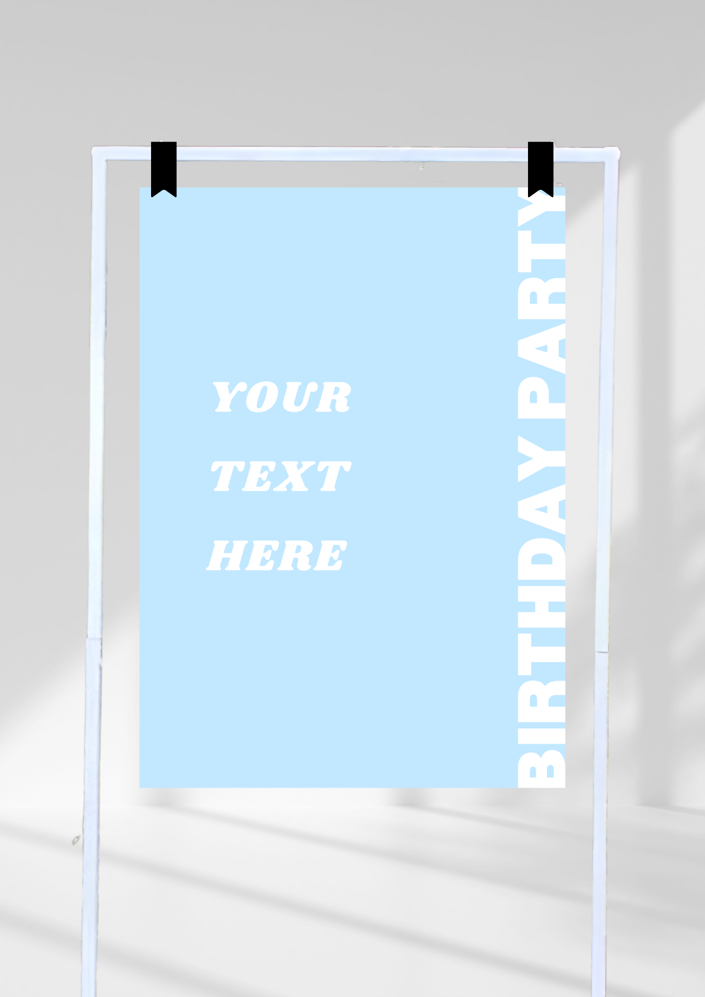 birthday party - blue