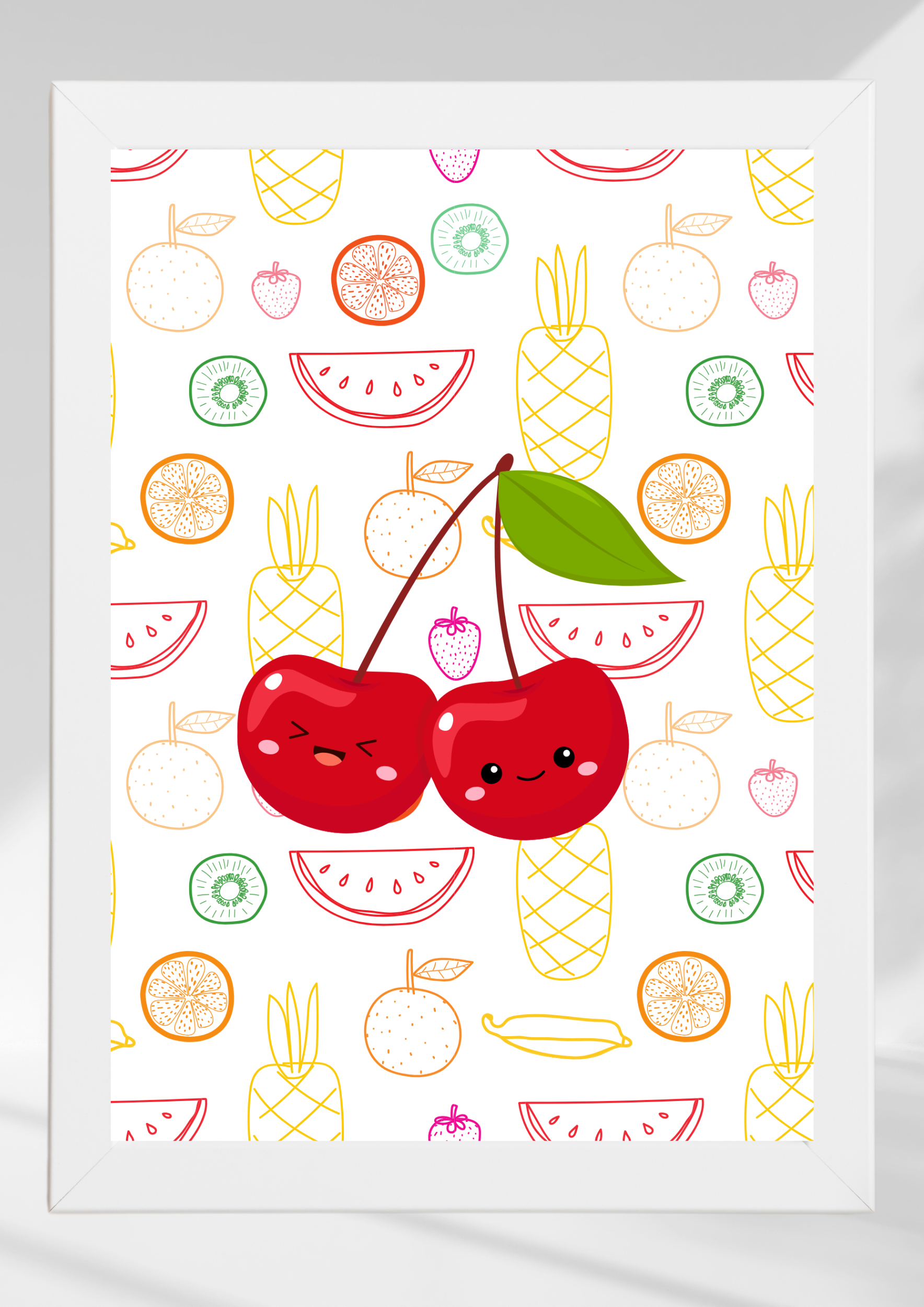 Cute fruit - cherry