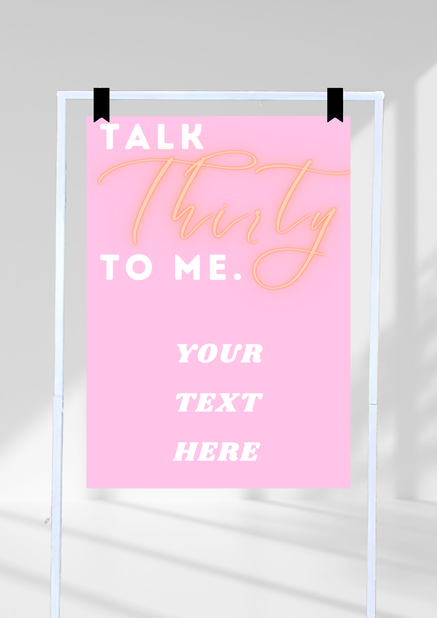 talk thirty - pink