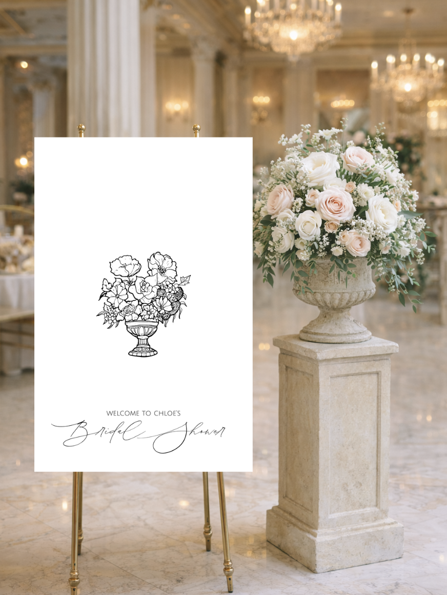 minimalistic flower - more designs