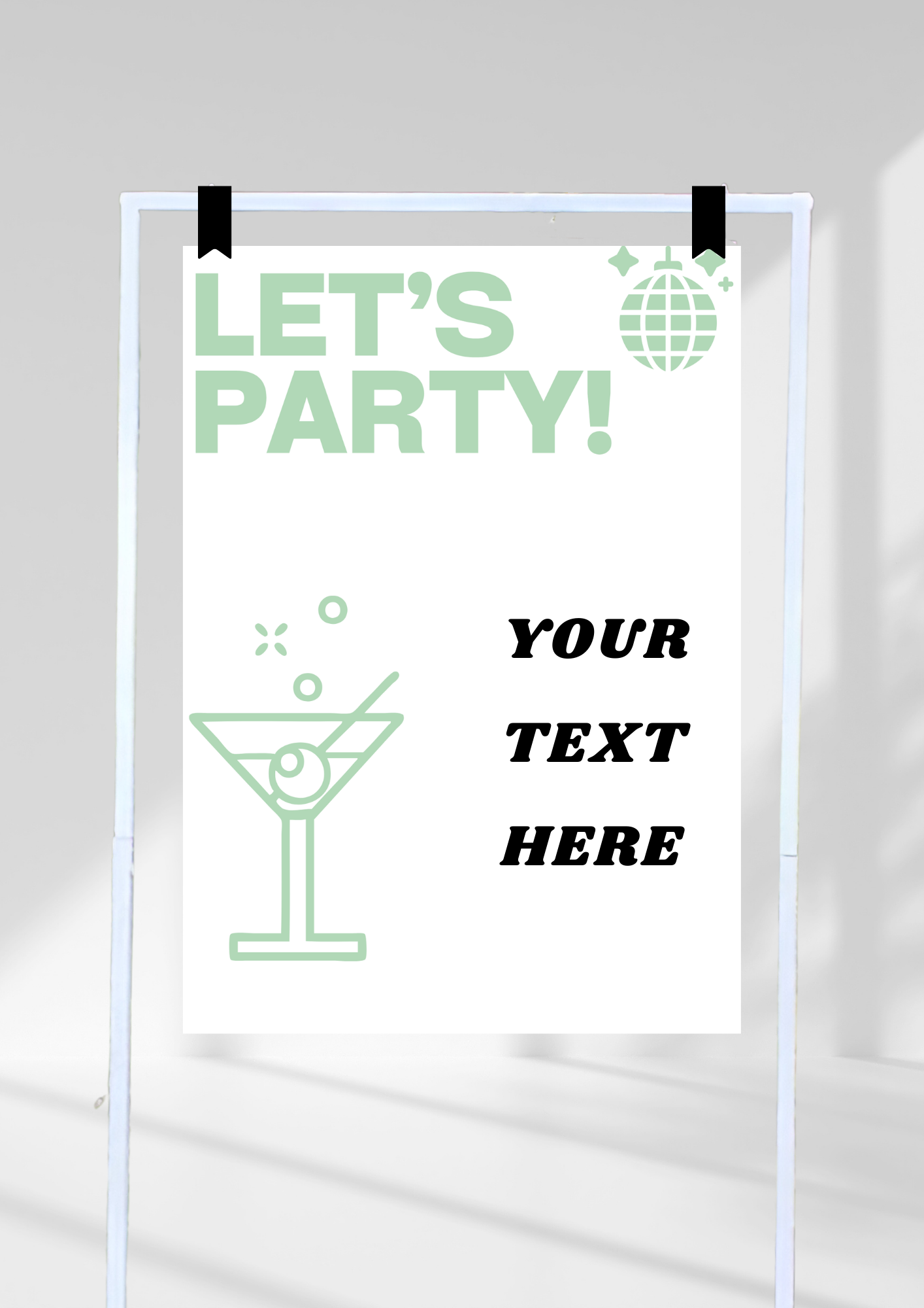 lets party - green