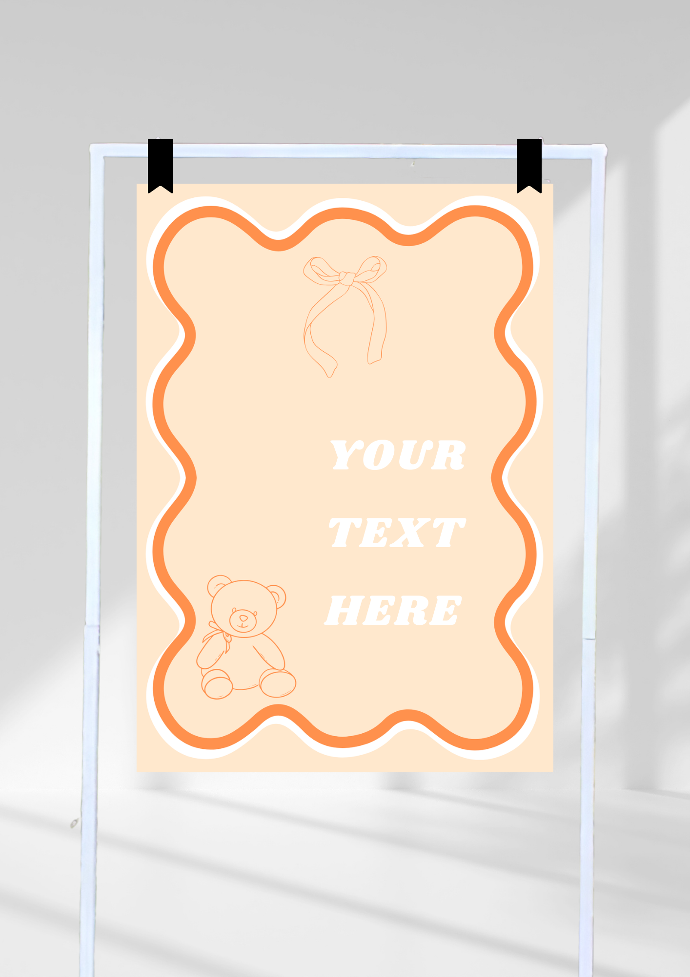 baby bear - orange