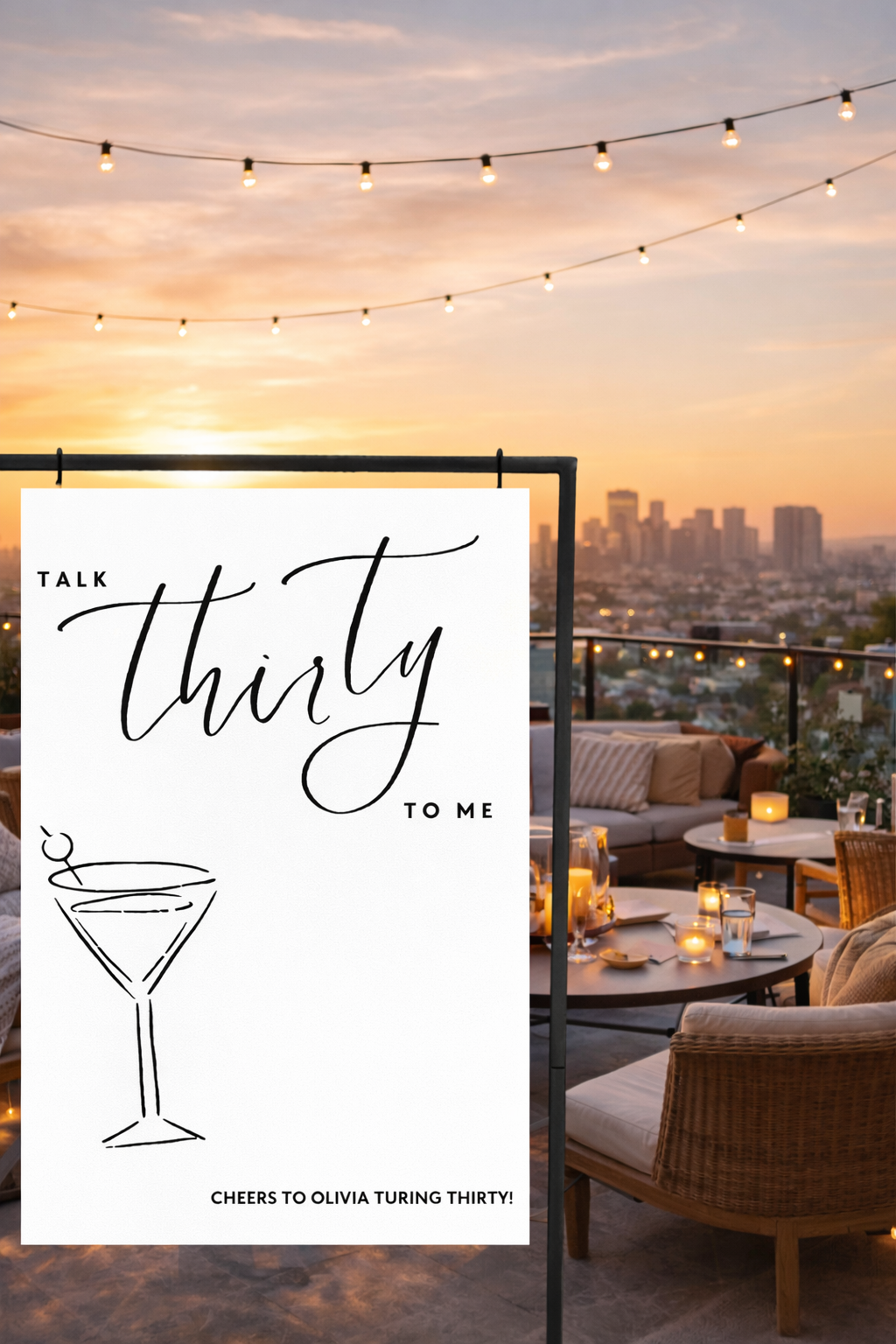 talk thirty dirty martini - more colours