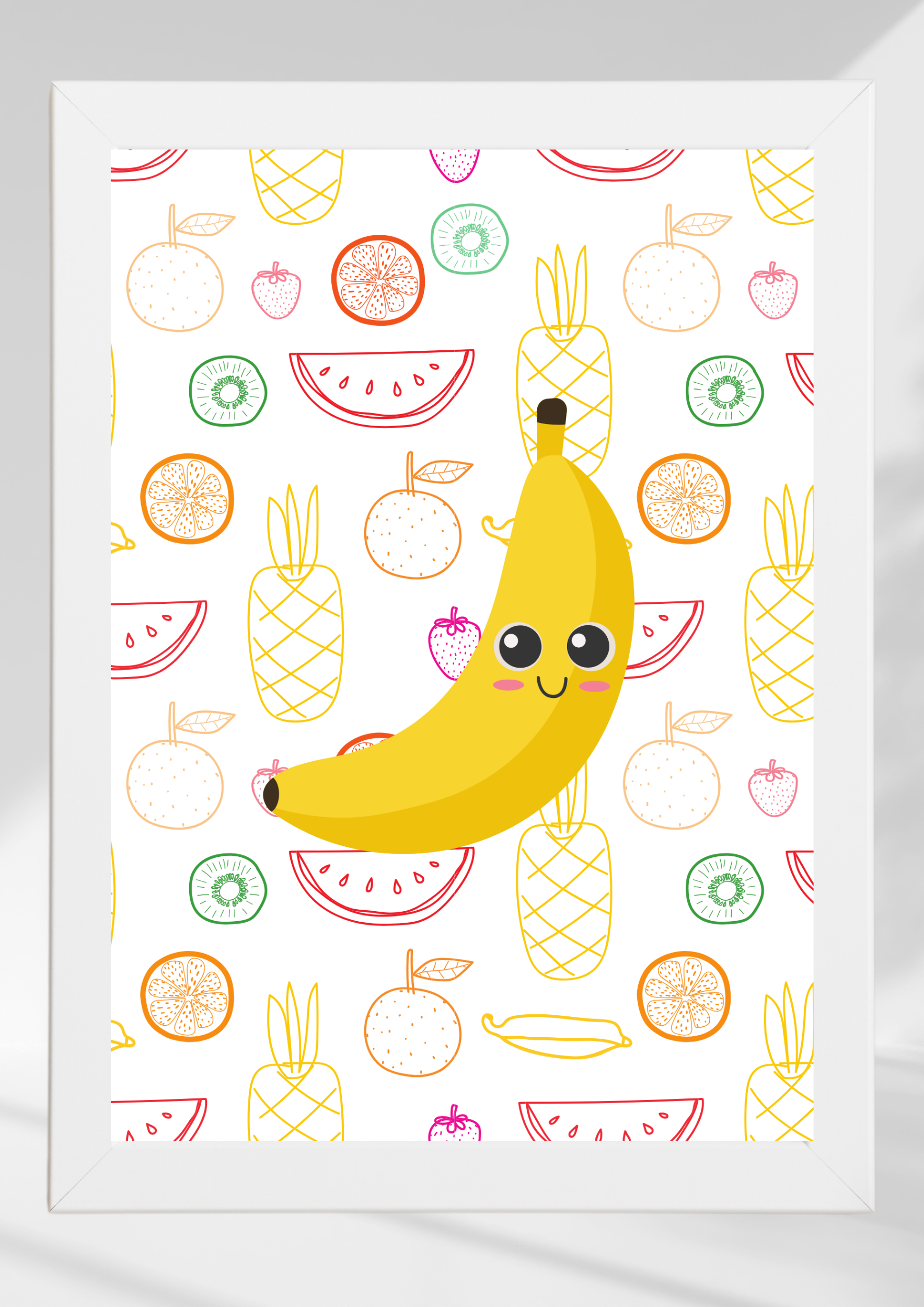 Cute fruit - Banana
