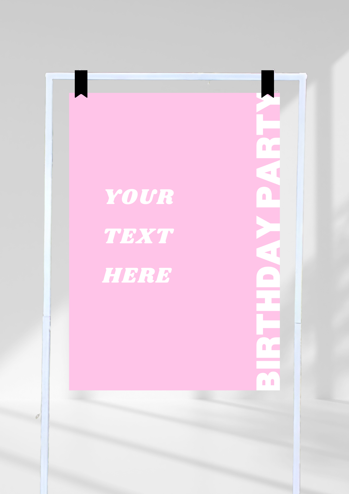 birthday party - pink