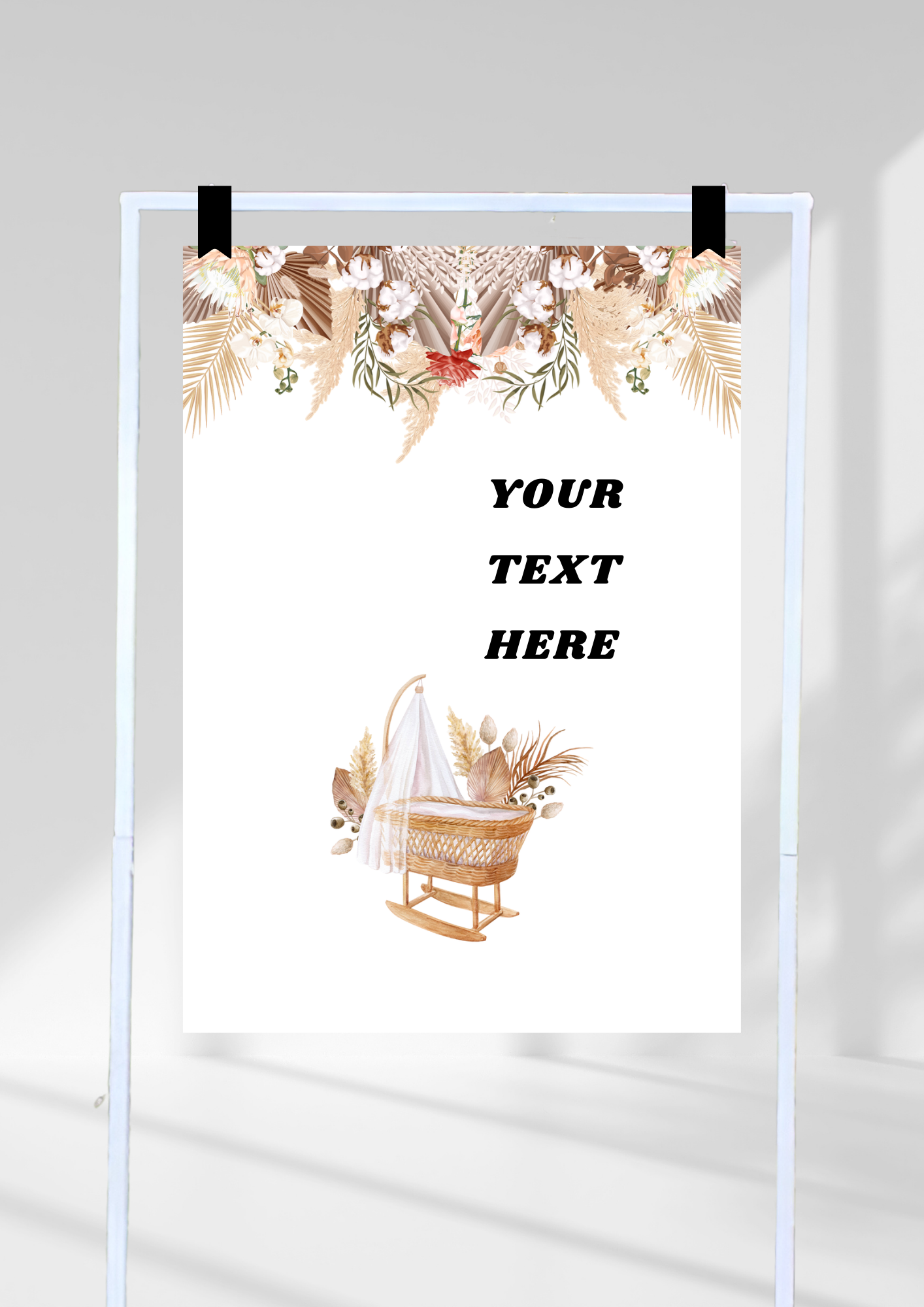 boho bassinet