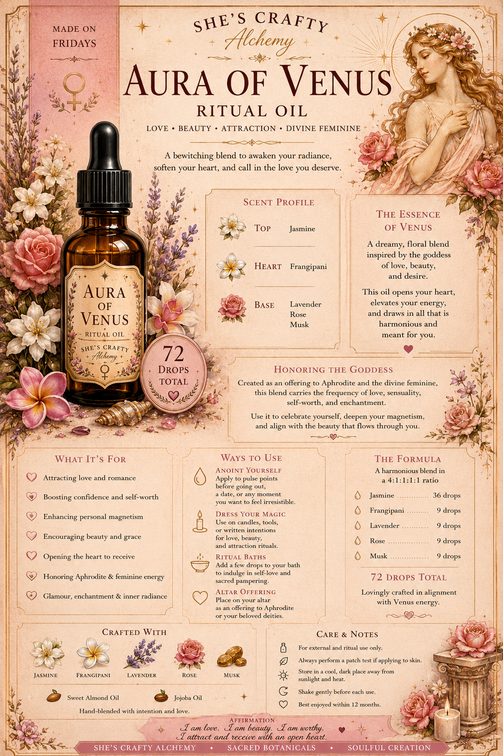 Aura of Venus Ritual Oil