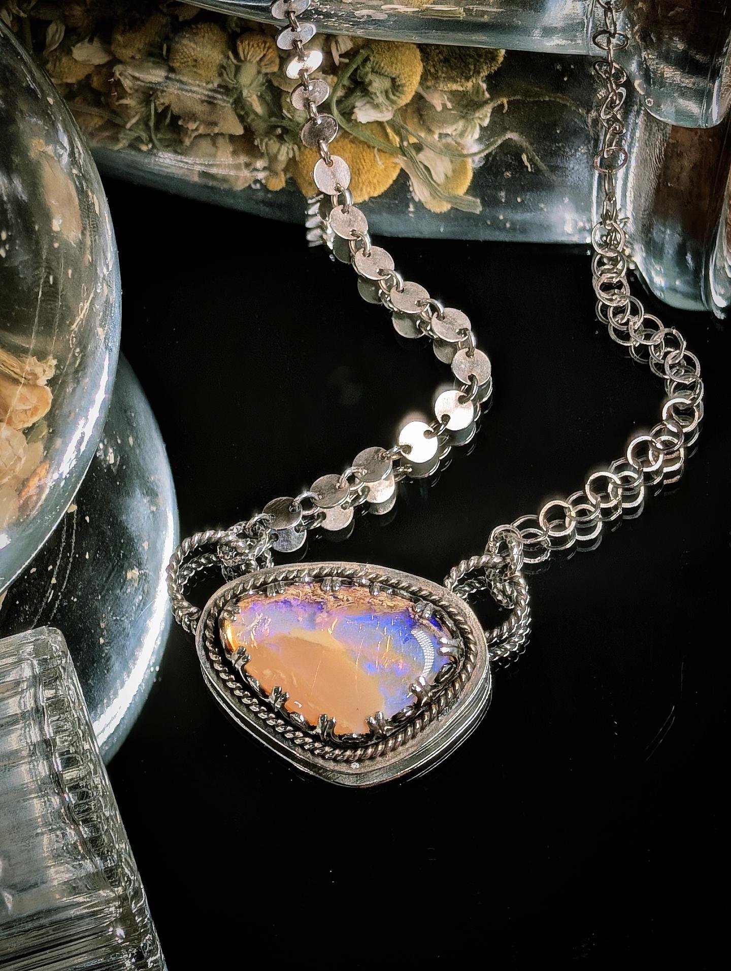 Empowerment Opal Necklace - Honey