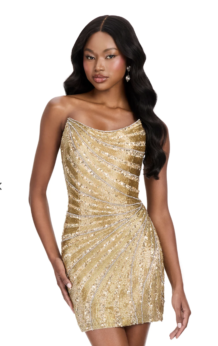 40094, gold, size 4