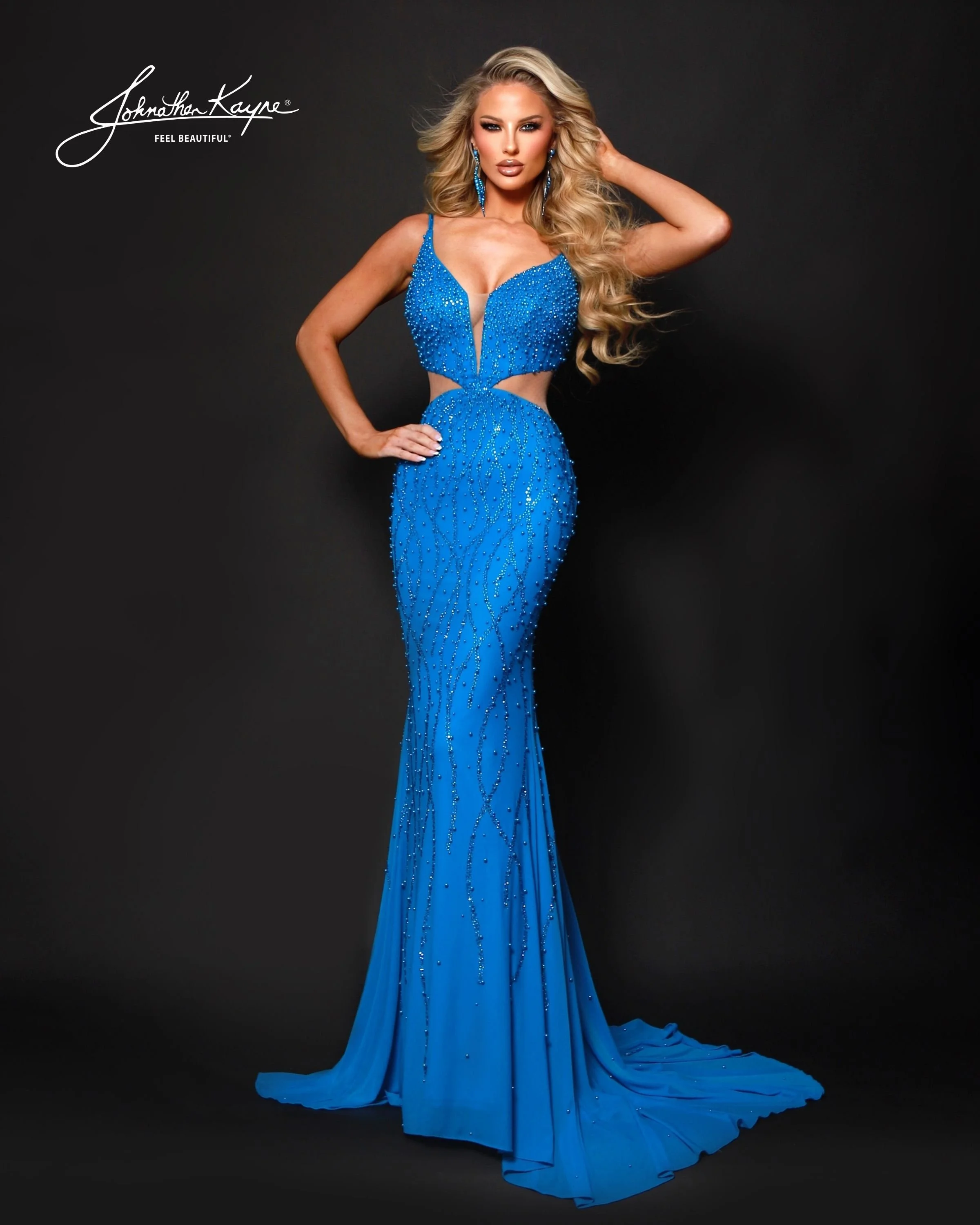 Johnathan Kayne 3283, electric blue, size 2