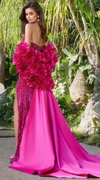 ASHLEYlauren 12040, black, blush, red, white and fuchsia, one size