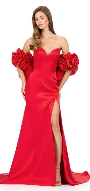 ASHLEYlauren 12185, red, size 4
