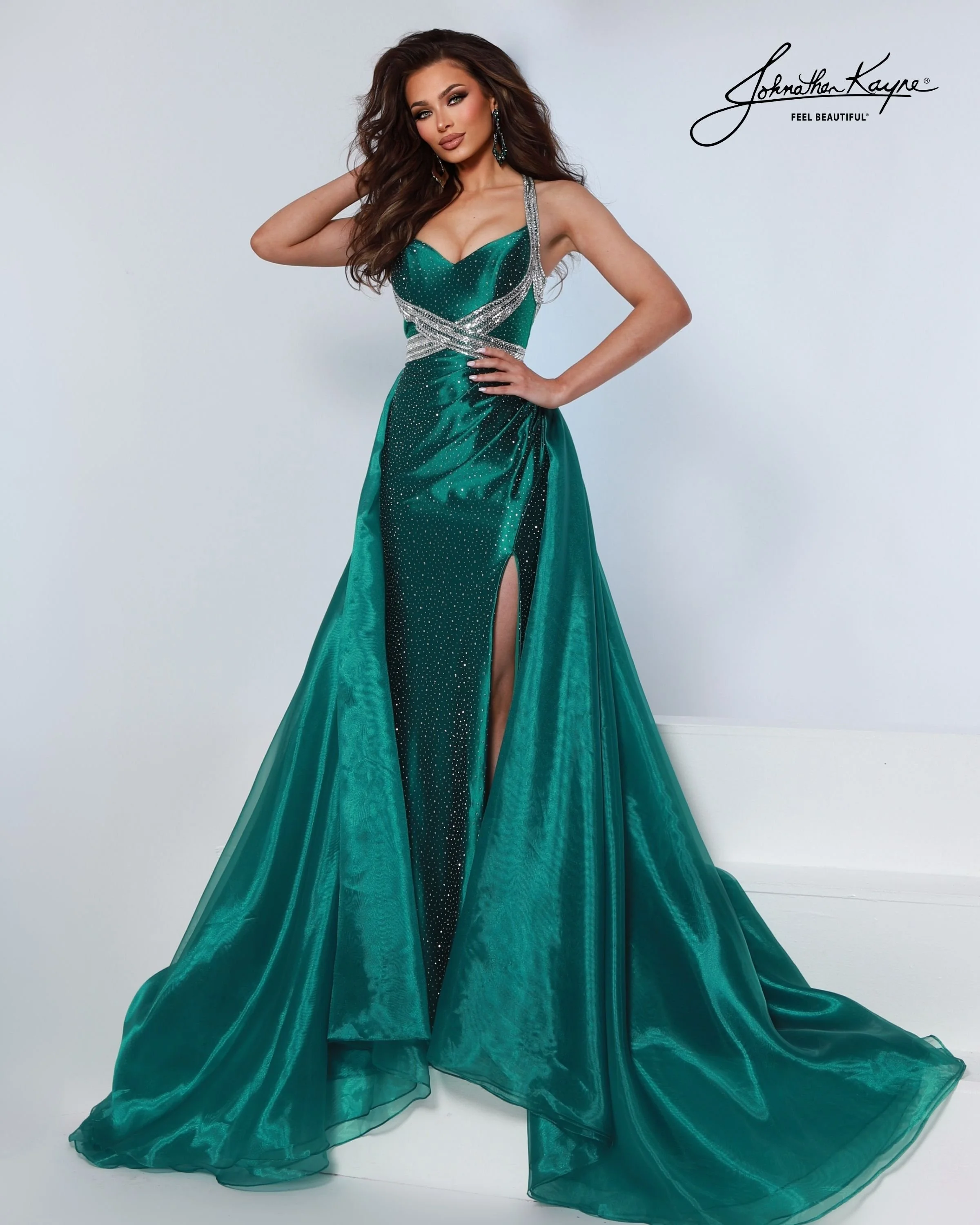 Johnathan Kayne 3206, emerald, size 10