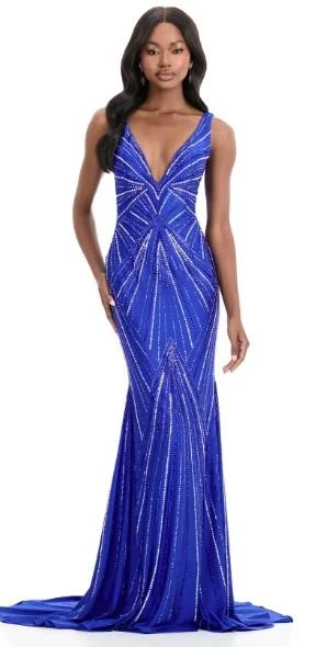 ASHLEYlauren 11693, royal, size 6