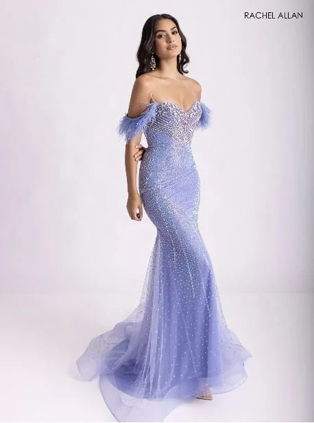 Rachel Allan, 70984, periwinkle, size 0 and 8