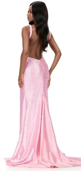 ASHLEYlauren 12194, ice pink, size 0