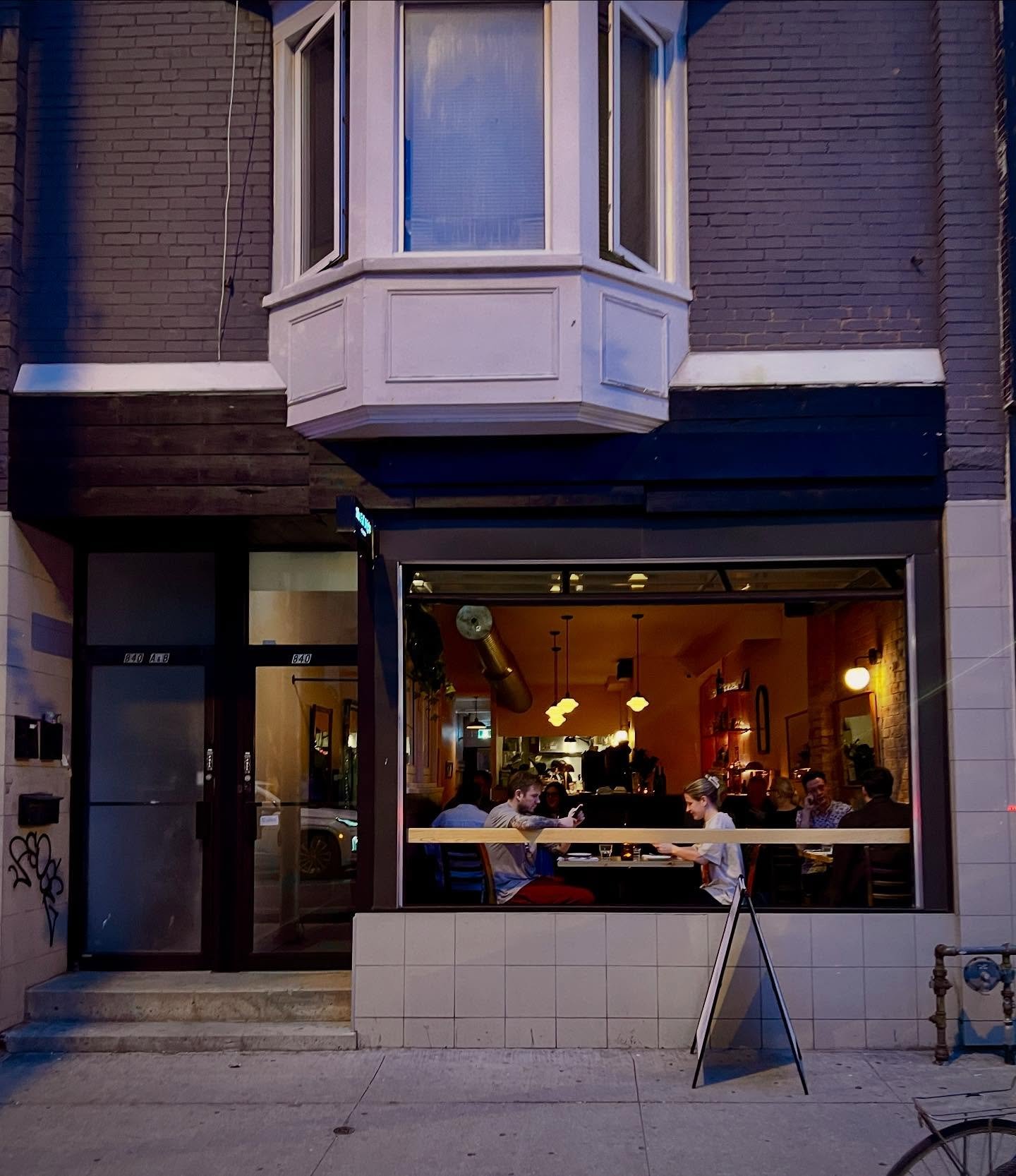 Love (finally) having our front window wide open on the warm nights.