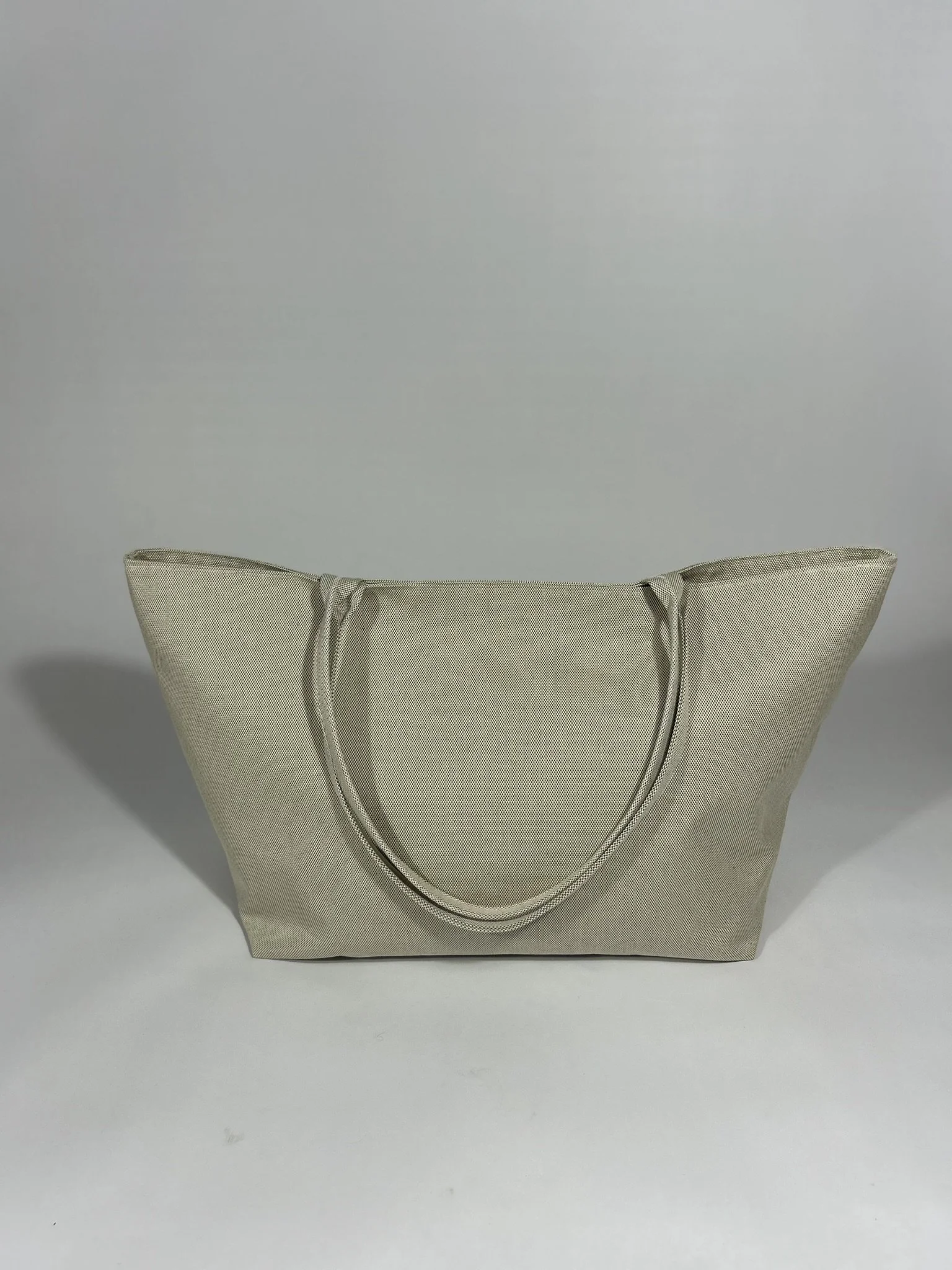 Große Canvas Tasche – Oyster Gray