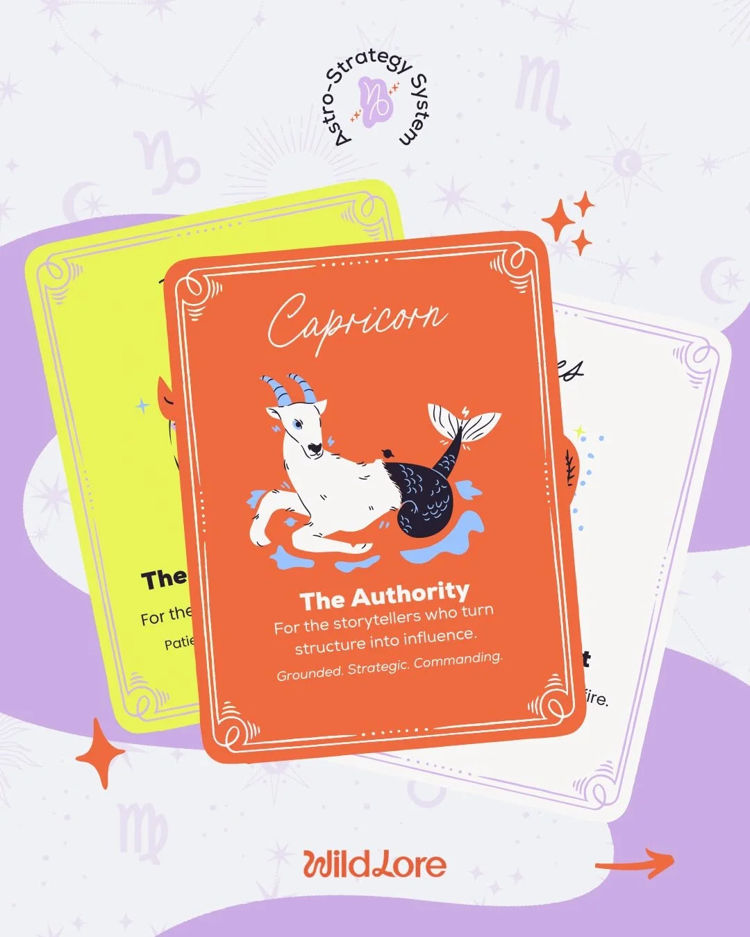 Every storyteller leads differently. This is the Wild Lore Astro-Strategy System, where story meets the stars.

This one&rsquo;s for my ♑ Capricorn storytellers, the Authorities.

You speak in results. Your words are measured, intentional, and built 