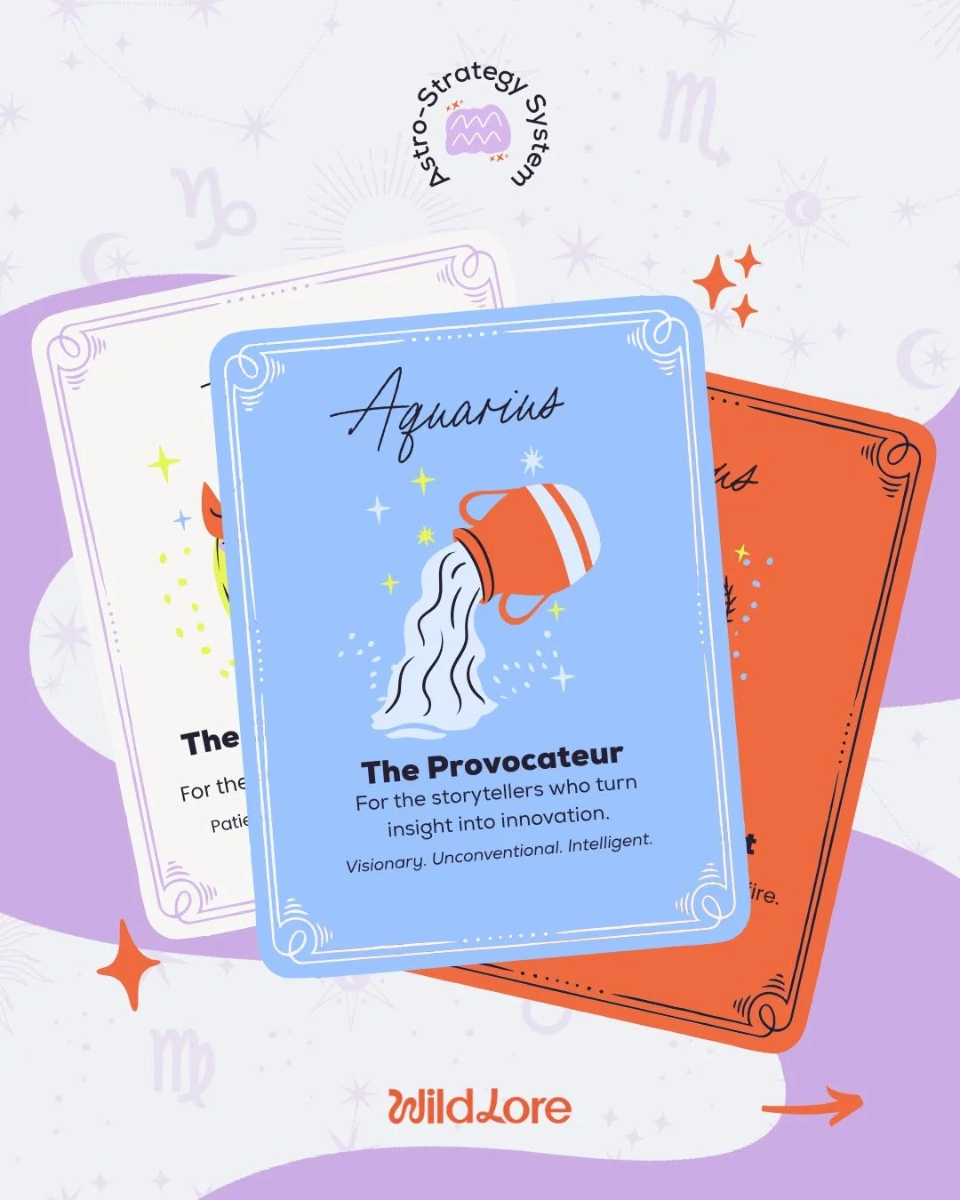Every storyteller thinks differently. This is the Wild Lore Astro-Strategy System, where story meets the stars.

This one&rsquo;s for my ♒ Aquarius storytellers, the Disruptors.

You speak in ideas that change how people see the world. You redesign t
