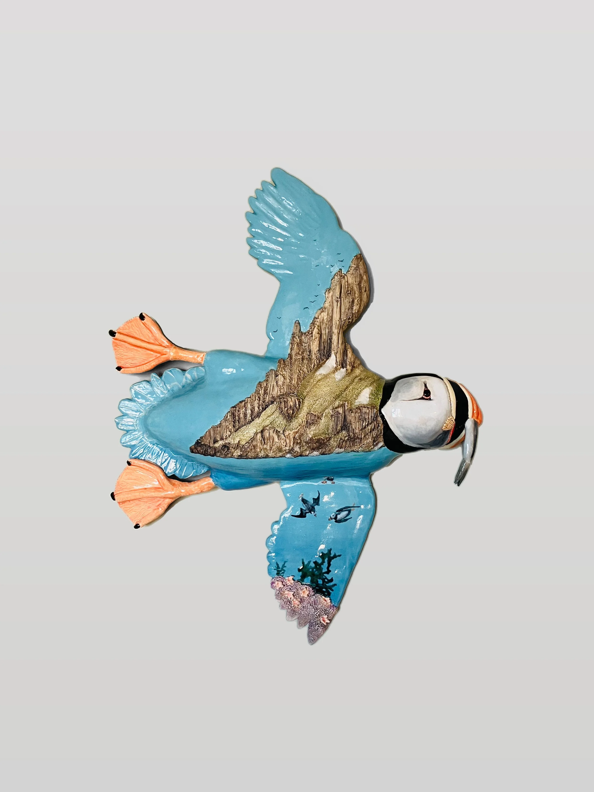 Svalbard puffin and the last sand eel